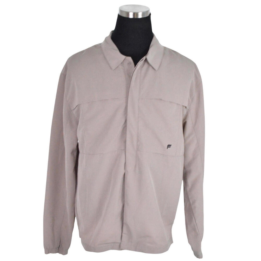 Fabletics Men's Light Taupe Jacket